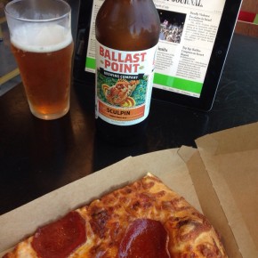 Sculpin and pizza